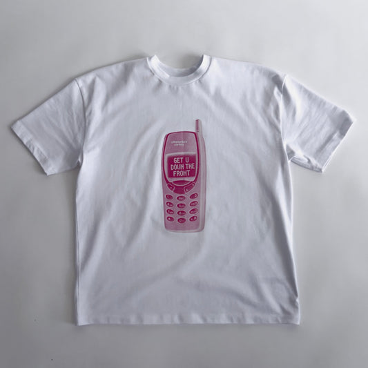 DOWN THE FRONT TEE