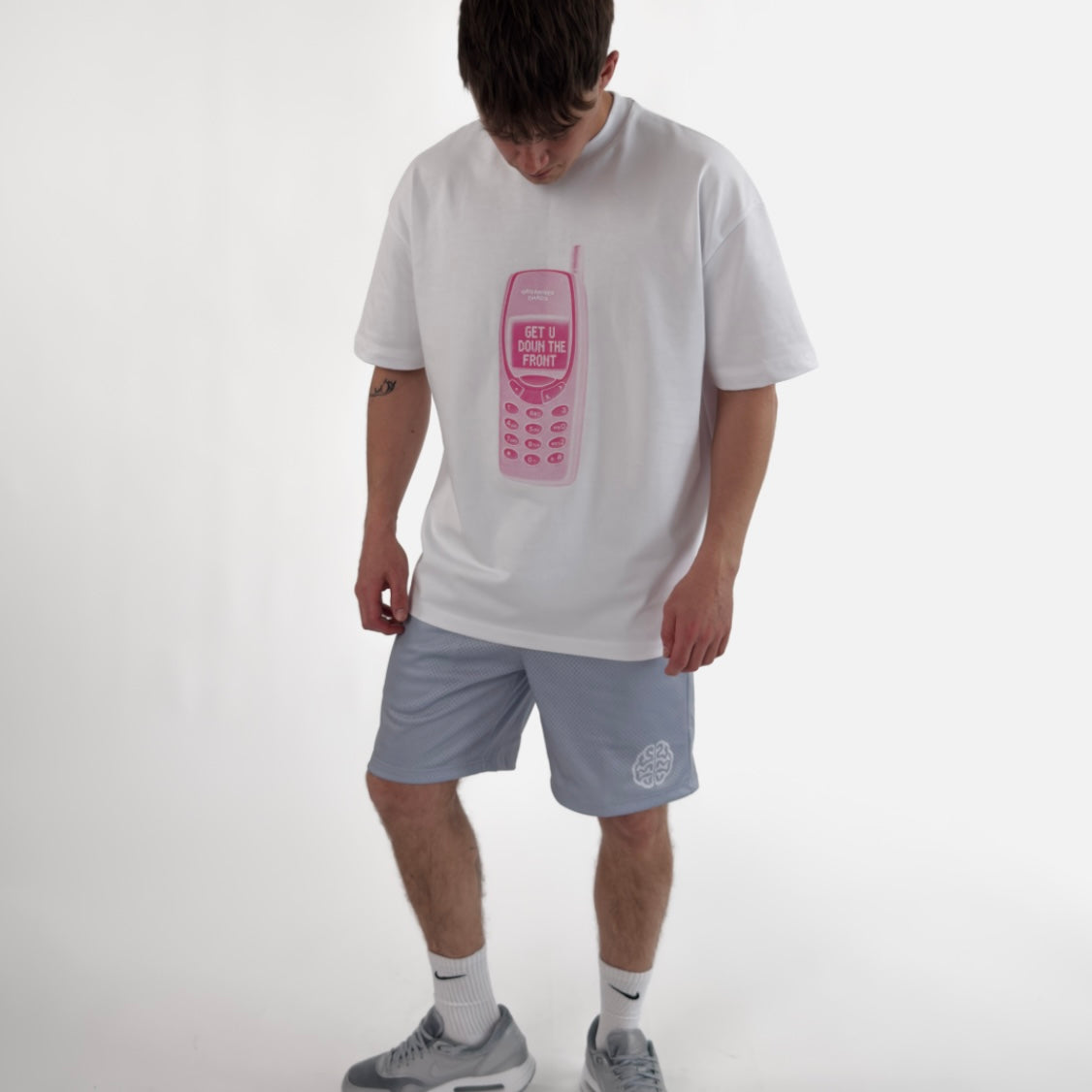 DOWN THE FRONT TEE